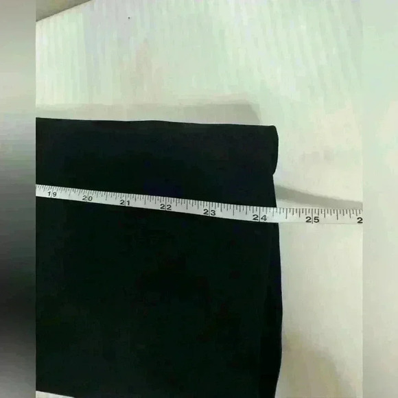 Ann Taylor black blazer with black white piping detail trim at the hem size 16 - Picture 6 of 7